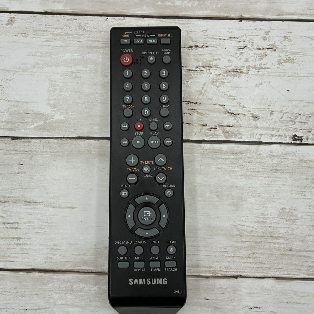 Samsung 00061J Universal Remote Control for TV DVD VCR Player - Tested & Working
